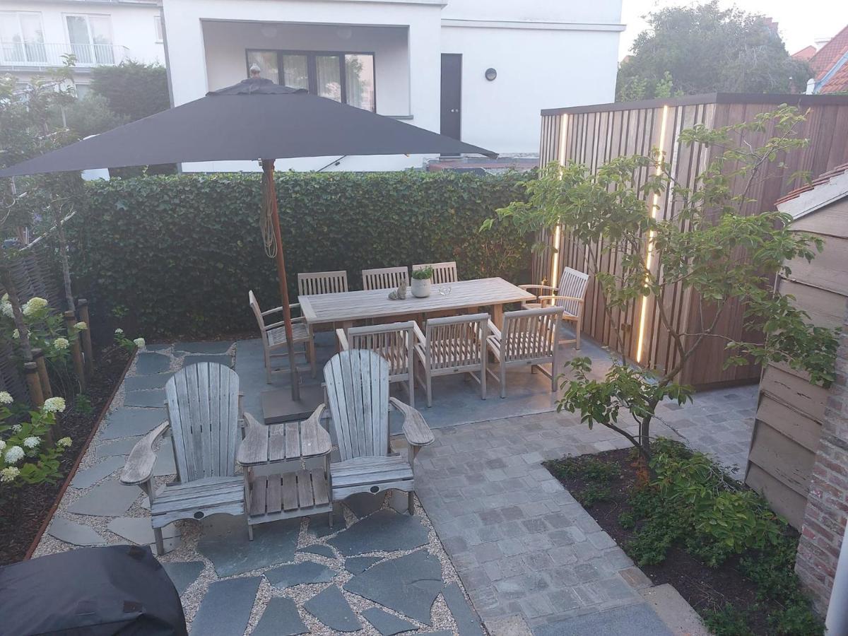 شقة Nieuw App Met Tuin En Terras, Gratis Parking, Aan Zee, Vlakbij Brugge Duinbergen المظهر الخارجي الصورة